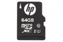 نمای روبرو  کارت حافظه اچ پی microSDXC با ظرفیت 64 گیگابایت مدل Mi210