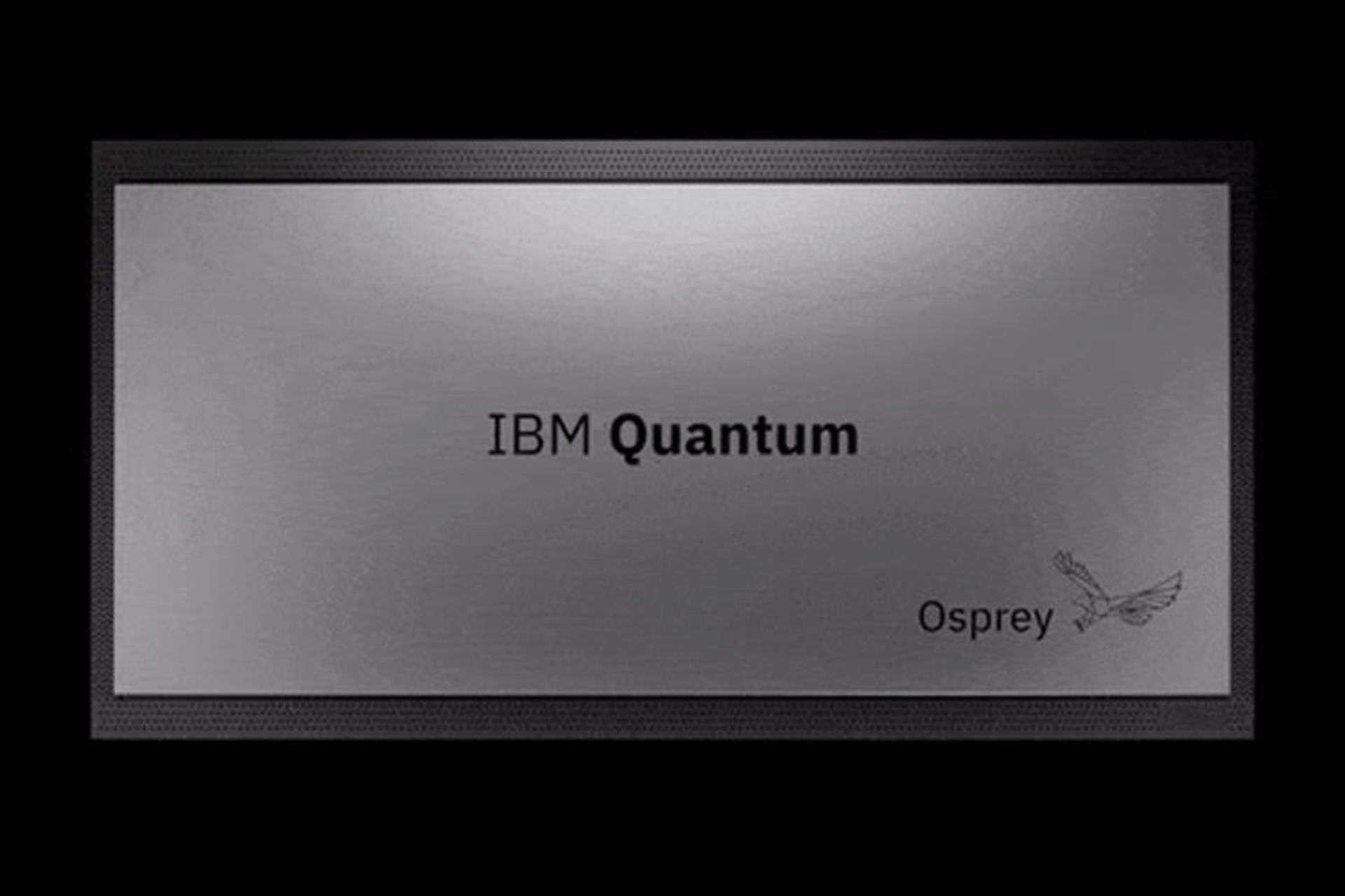 پردازنده کوانتومی آی بی ام IBM Osprey از نمای جلو