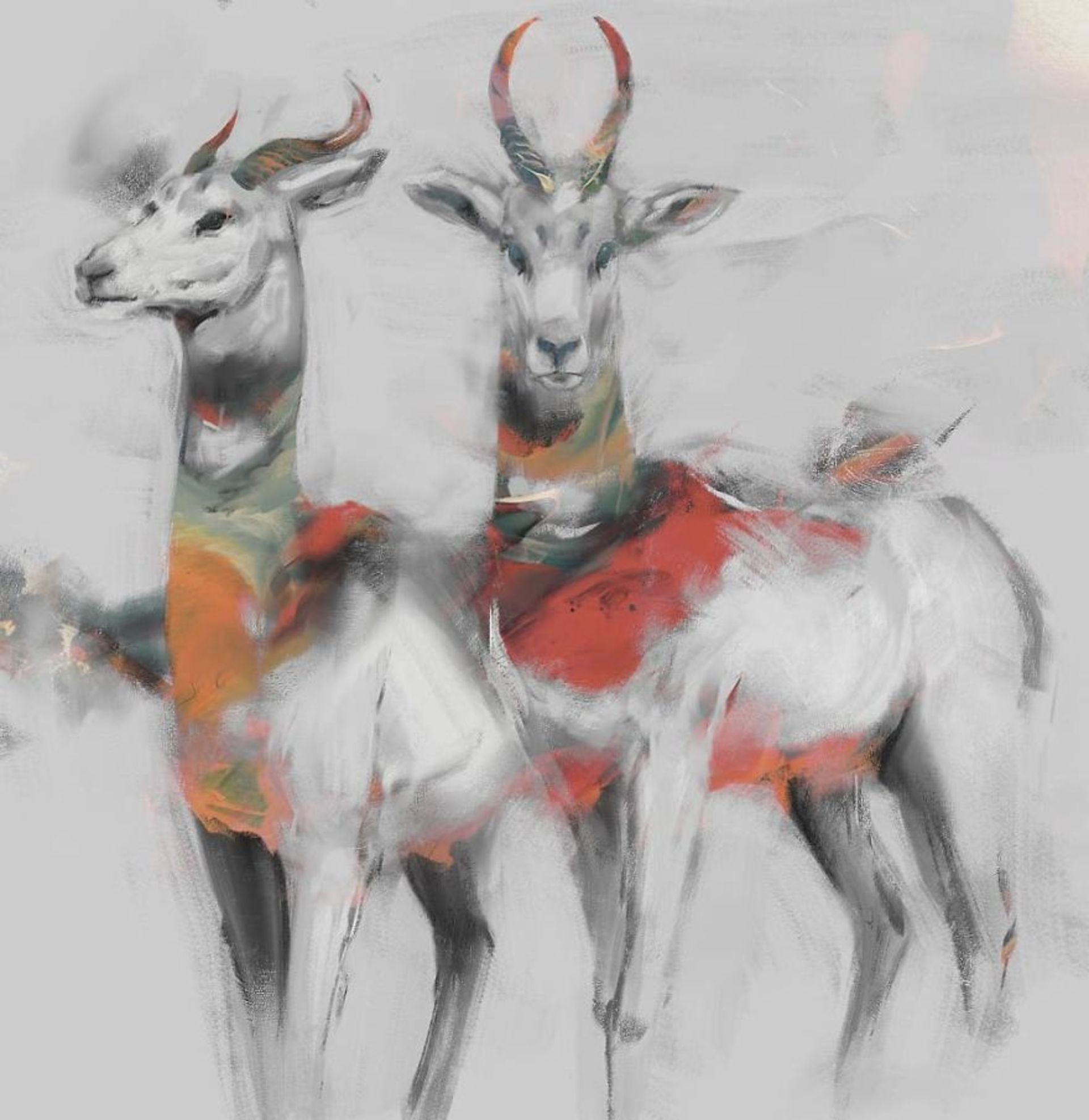 نقاشی از حیوان‌های در خطر انقراض