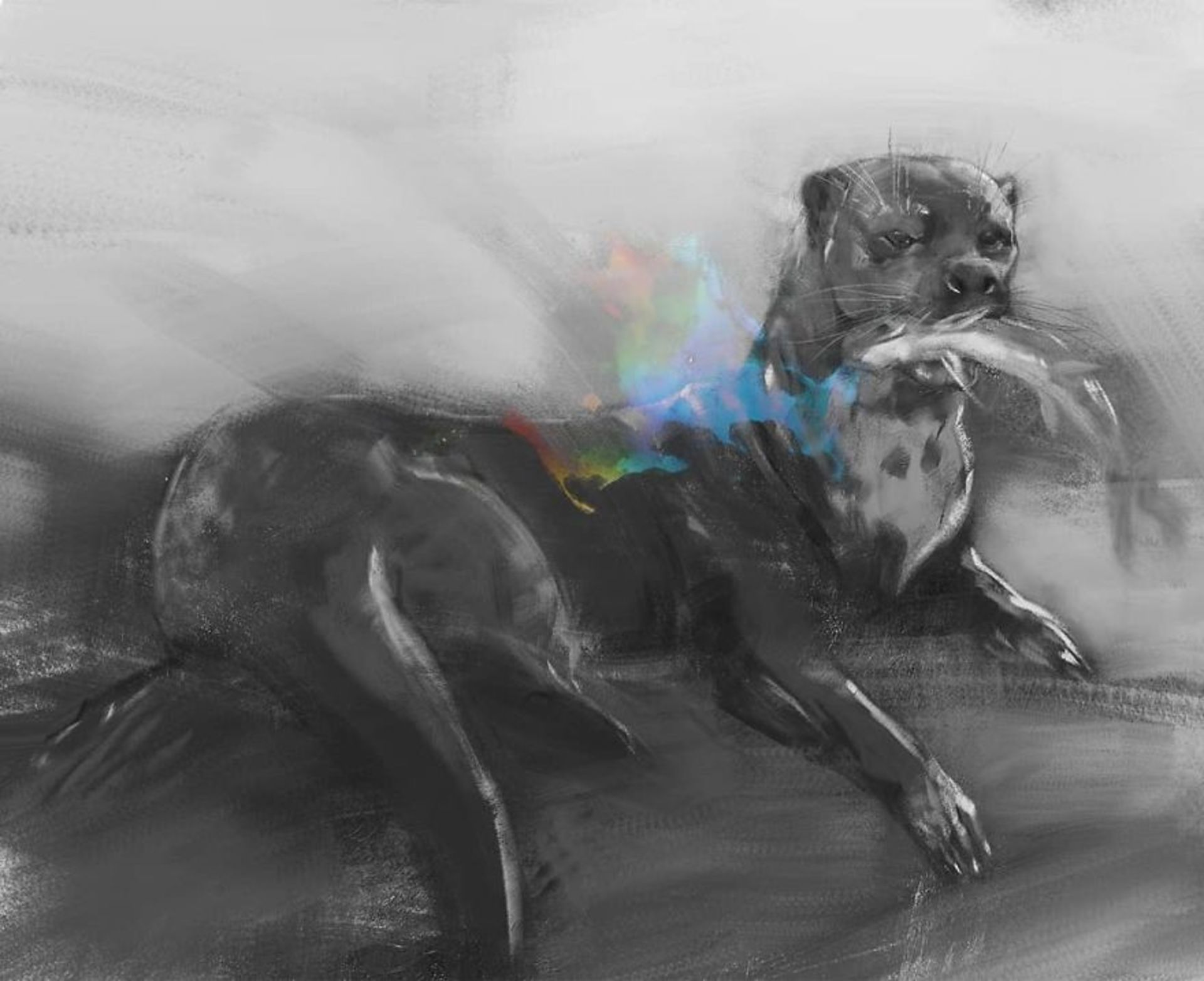 نقاشی از حیوان‌های در خطر انقراض