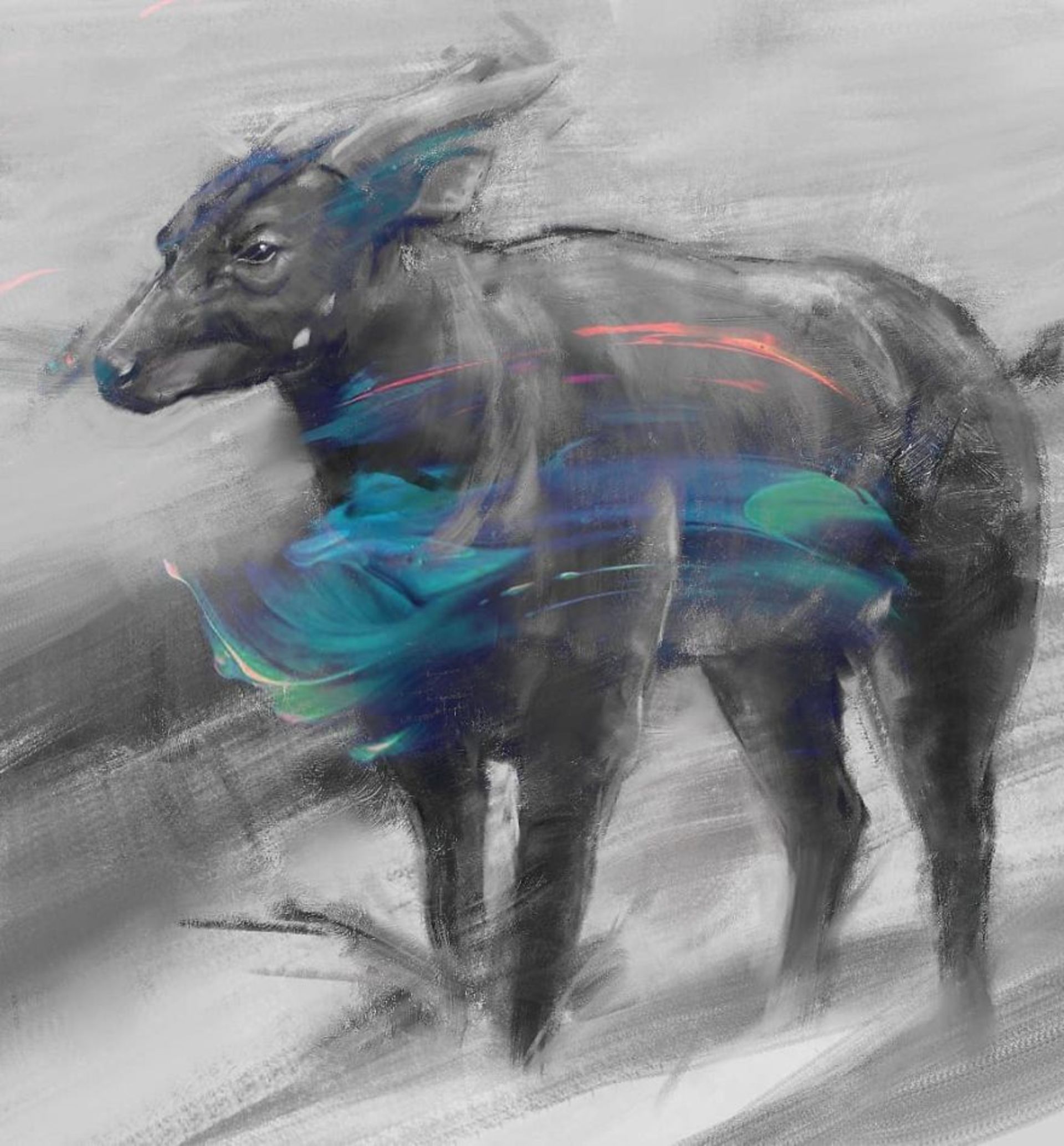 نقاشی از حیوان‌های در خطر انقراض