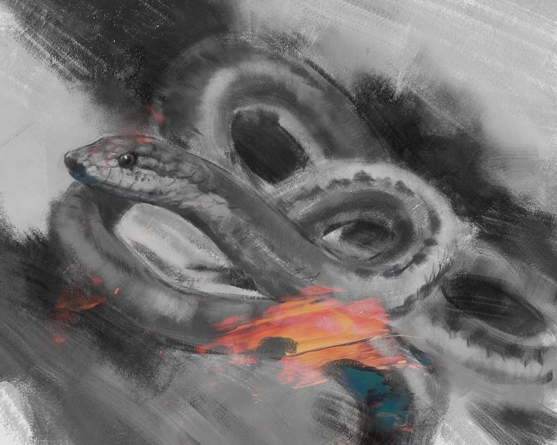 نقاشی از حیوان‌های در خطر انقراض