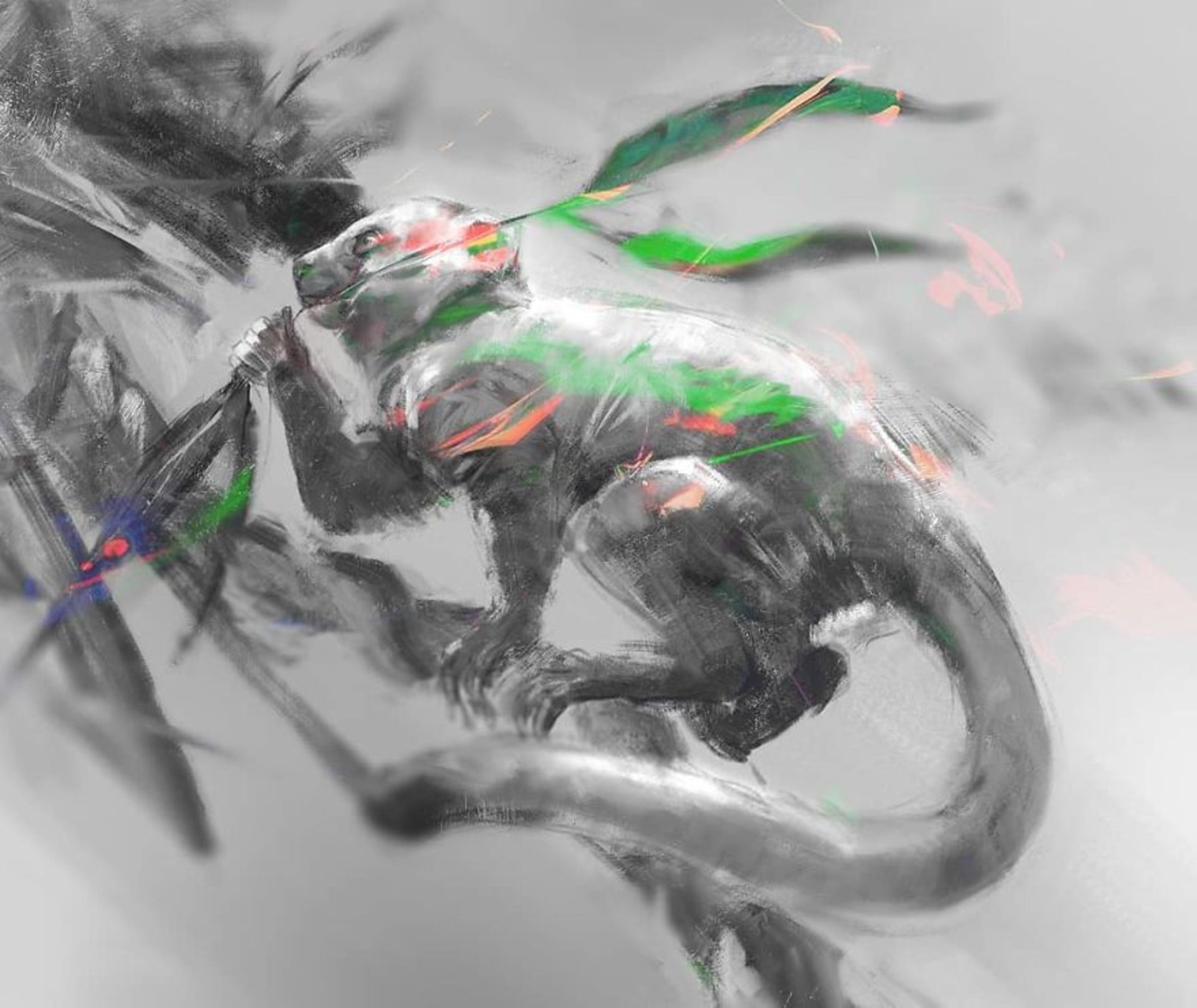 نقاشی از حیوان‌های در خطر انقراض