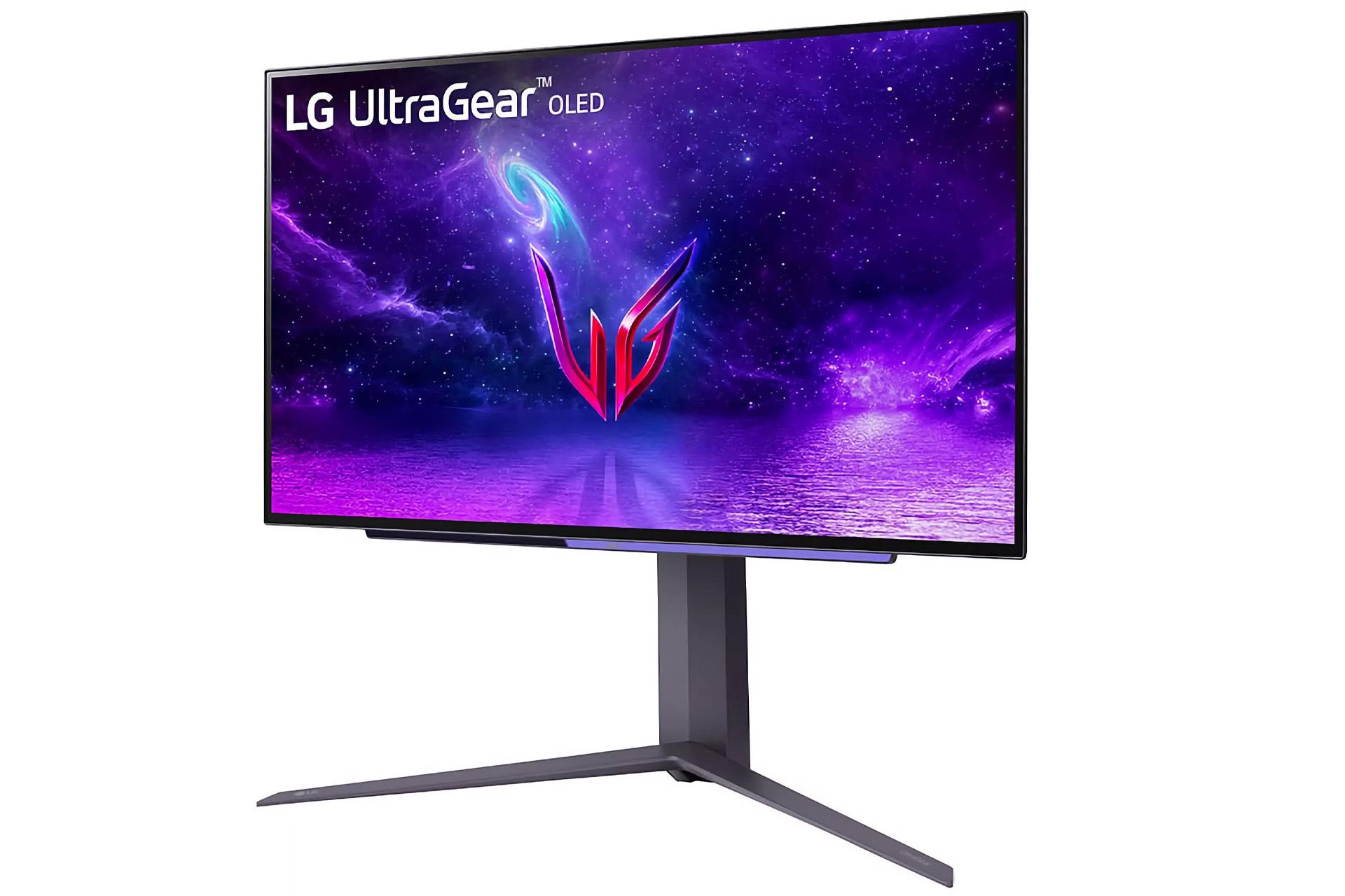 نمای جلو مانیتور اولد ال جی LG UltraGear 27GR95QE-B 