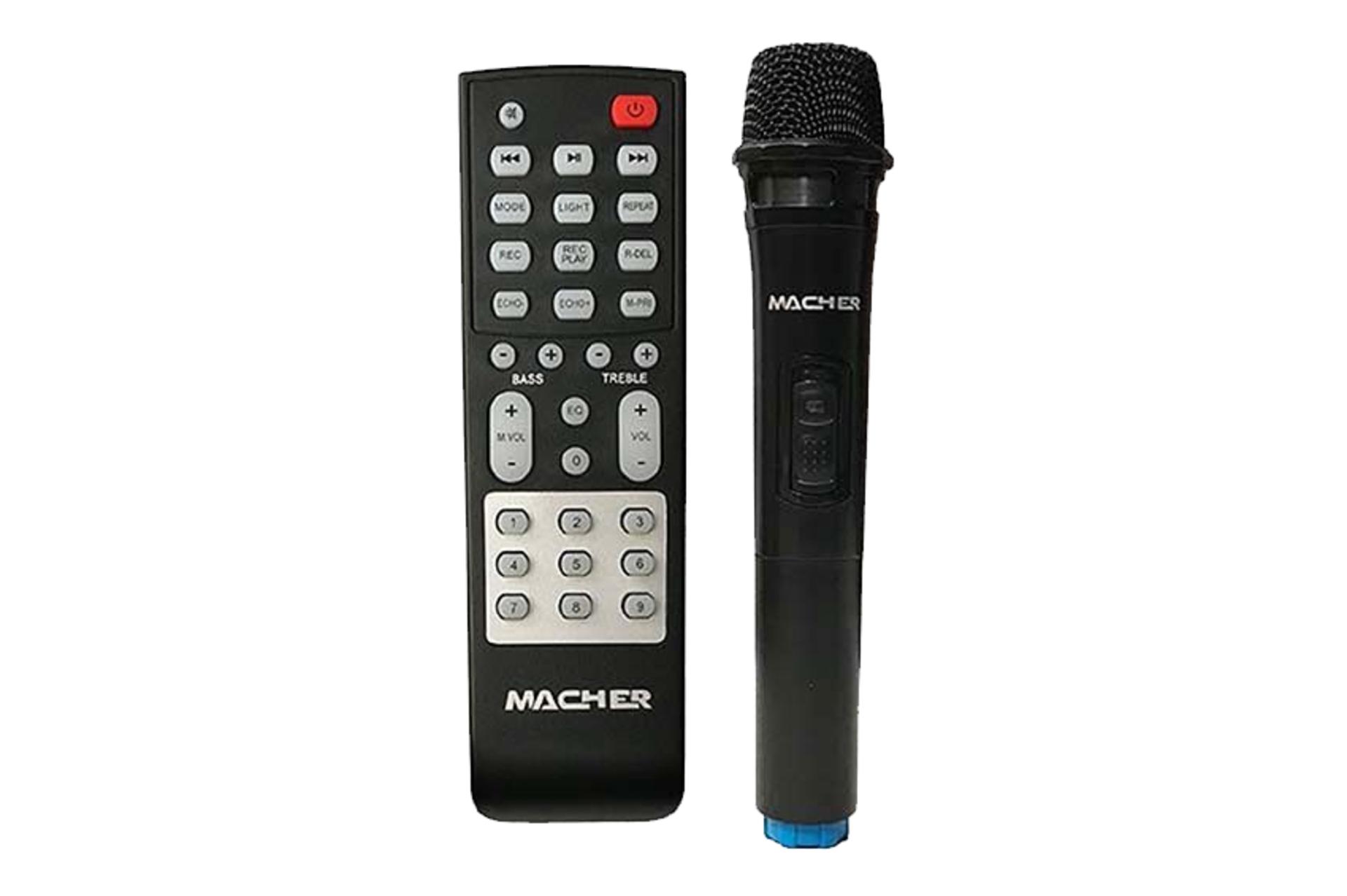 اقلام همراه اسپیکر مچر Macher MR-2200