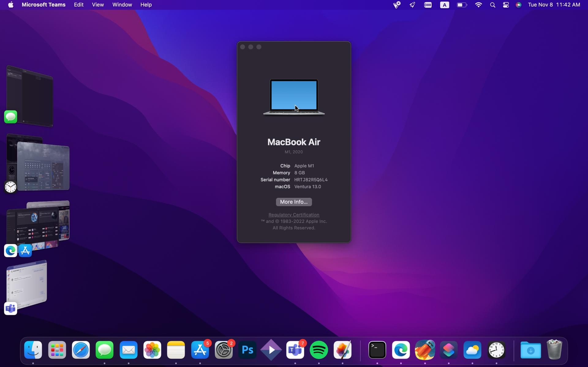 مک‌او‌اس ۱۳ ونتورا / macOS 13 Ventura