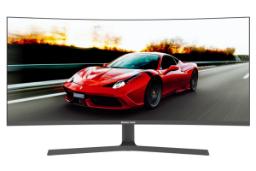 مانیتور مستر تک 34 اینچ مدل Master Tech XG345UQ نمای جلو