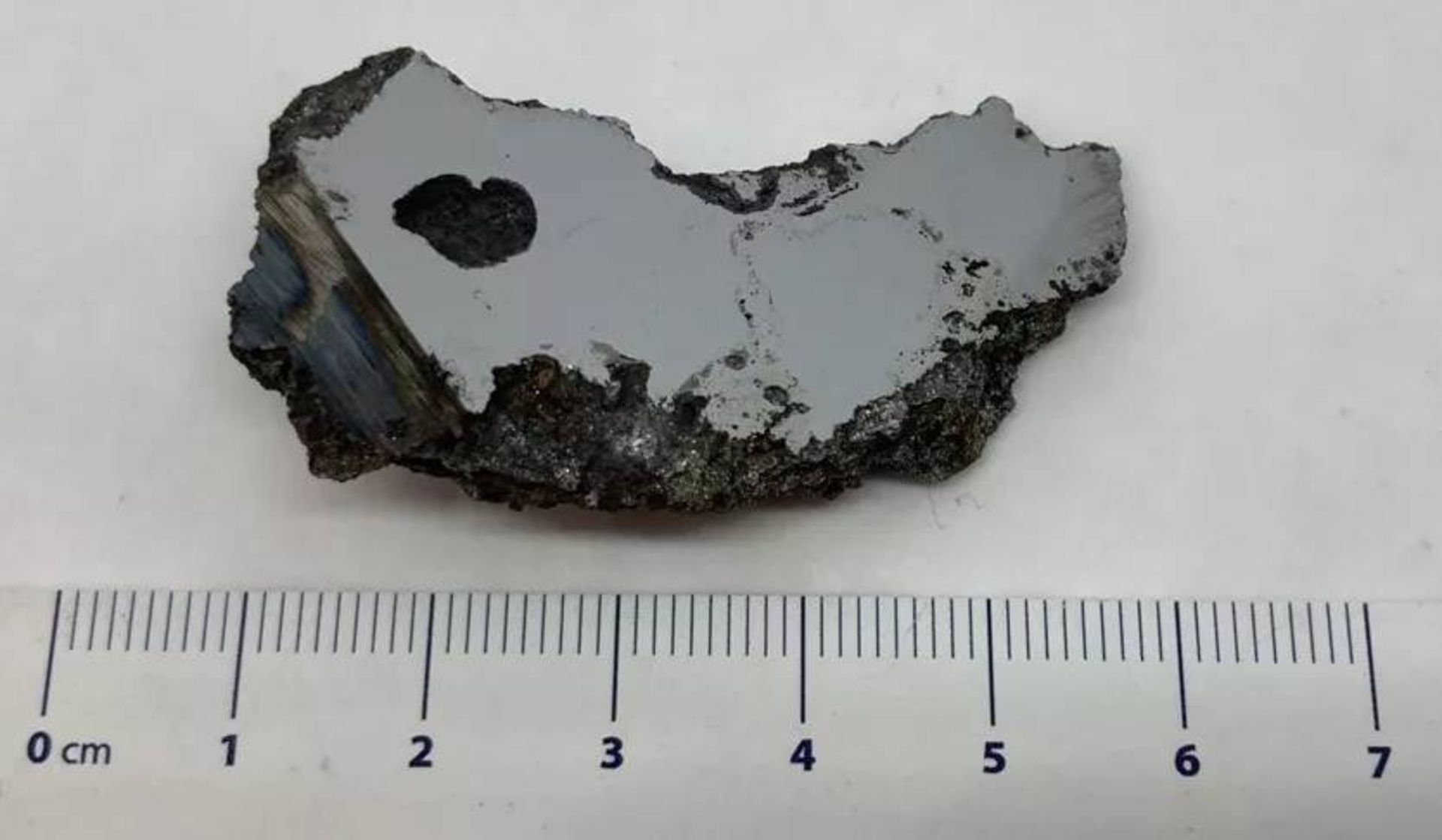 برشی از شهاب سنگ العلی از سومالی / meteorite