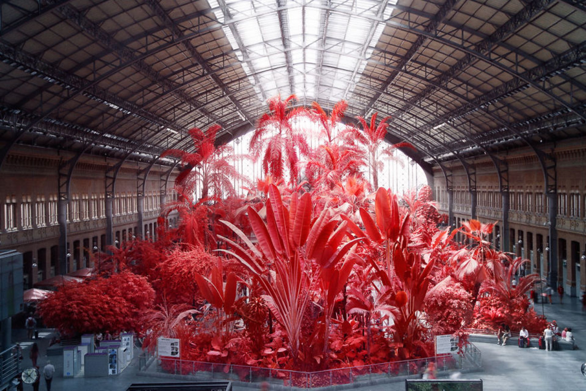 عکاسی مادون قرمز از مادرید