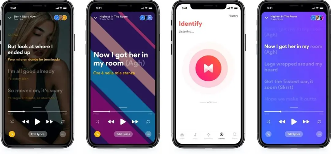 اپ MUSIXMATCH برای تشخیص آهنگ