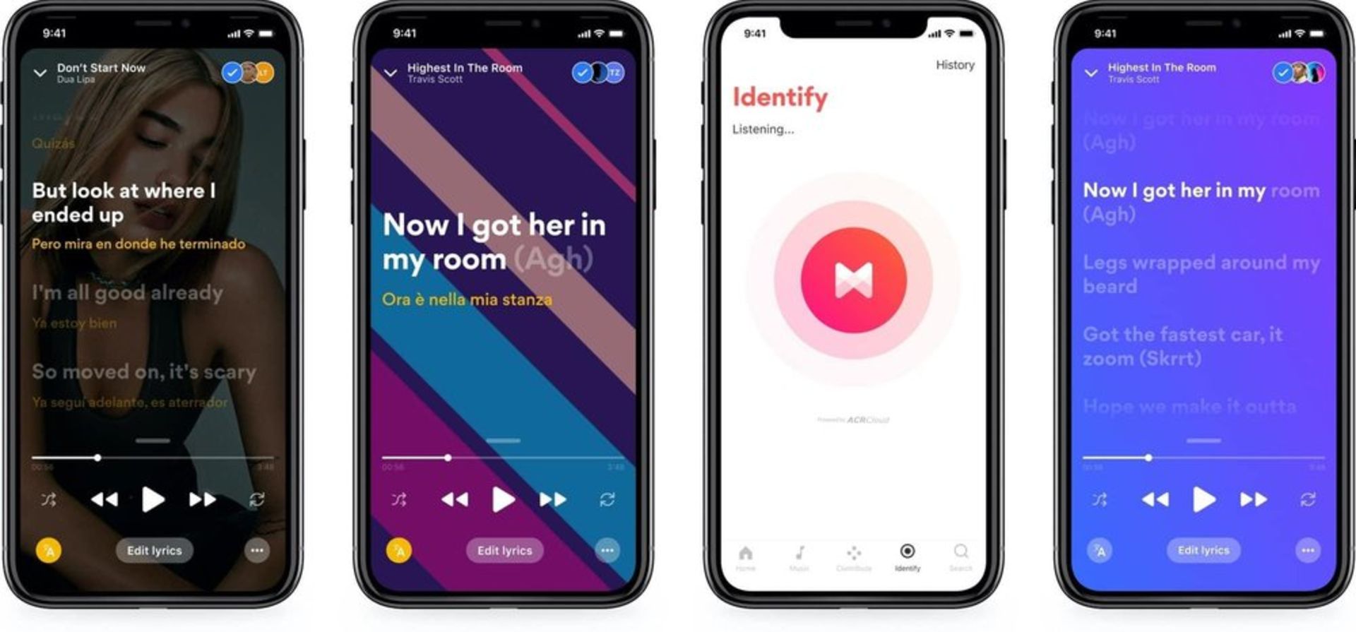 اپ MUSIXMATCH برای تشخیص آهنگ