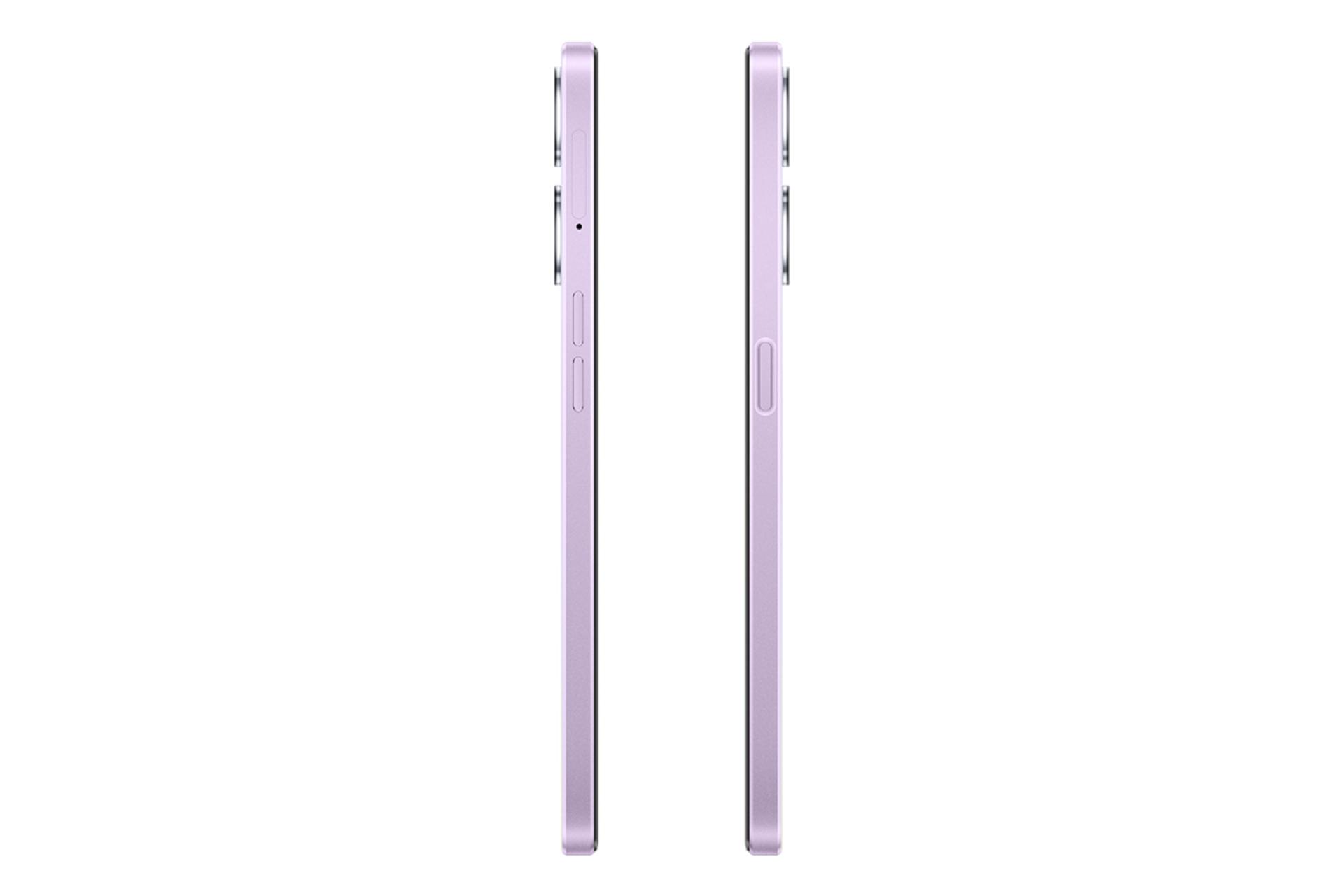 نمای جانبی گوشی موبایل اوپو Oppo A58