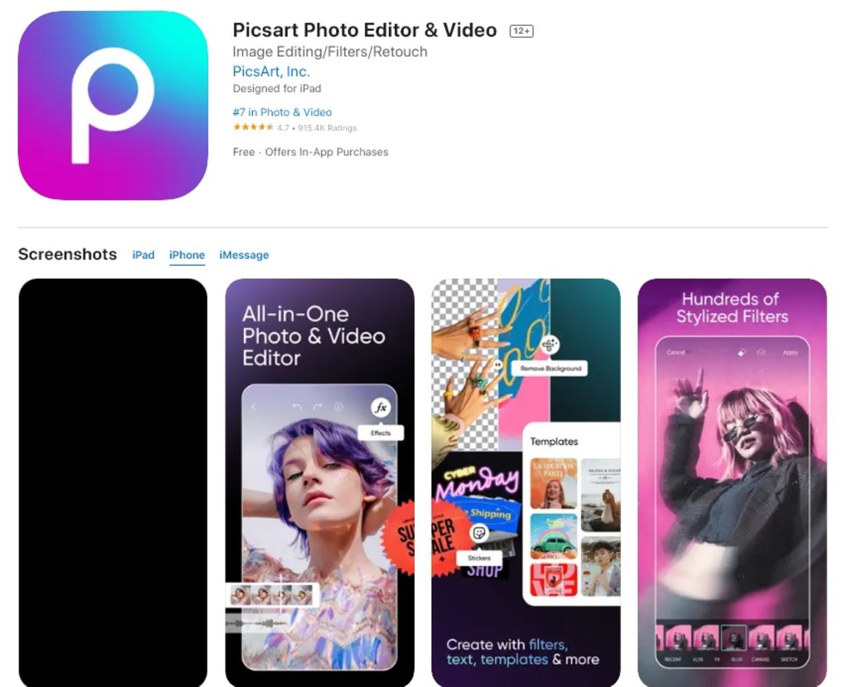 برنامه ساخت کاور هایلایت اینستاگرام-picsart