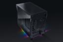 نیمرخ پشت و راست کیس کامپیوتر ریزر TOMAHAWK MINI-ITX