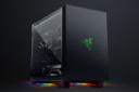 نیمرخ روبرو و چپ کیس کامپیوتر ریزر TOMAHAWK MINI-ITX