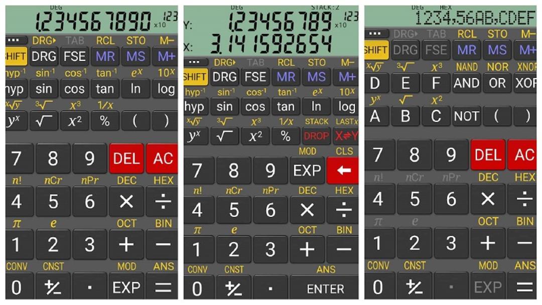 بهترین ماشین حساب های اندروید realcalc