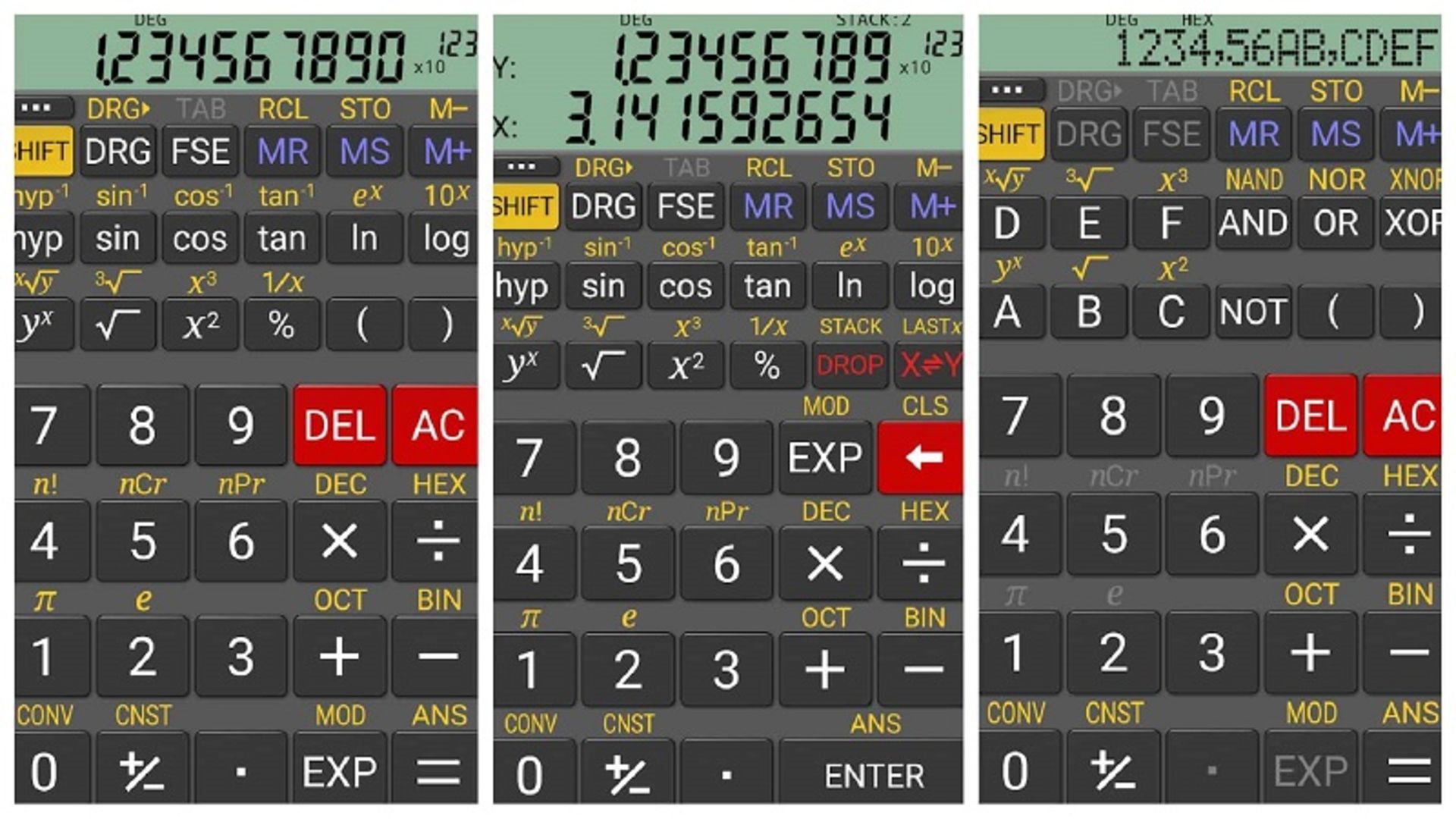 بهترین ماشین حساب های اندروید realcalc