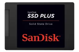 نمای روبرو SSD سن دیسک SSD Plus SATA 2.5 Inch