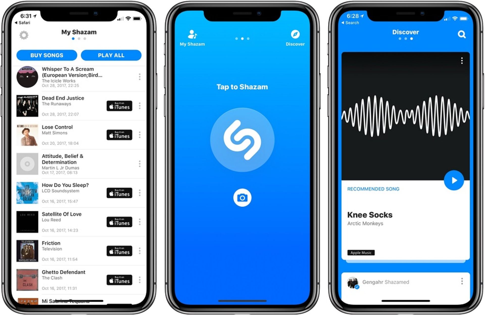 اپ shazam برای تشخیص آهنگ