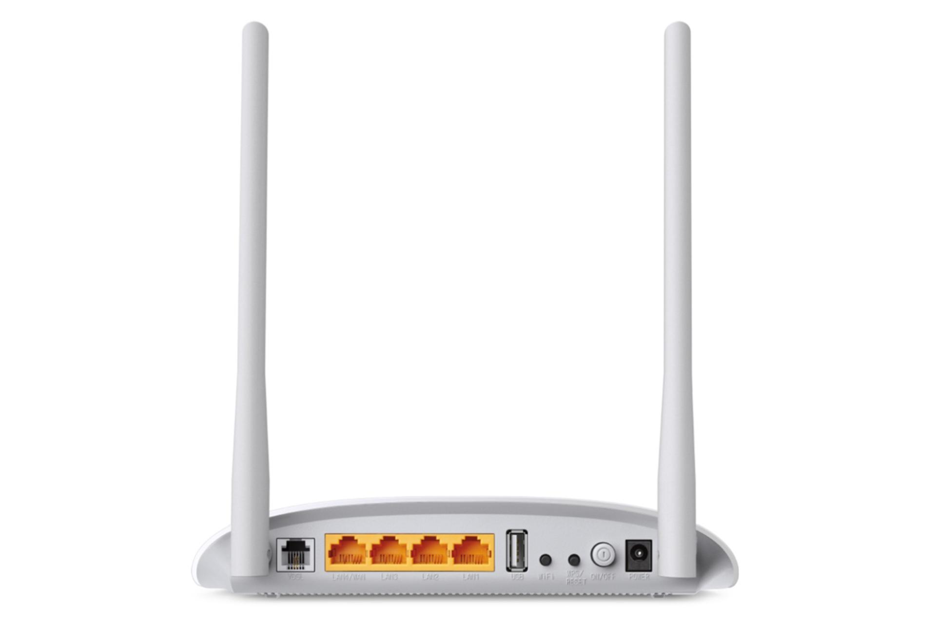 نمای پشتی مودم - روتر تی پی لینک tp-link TD-W9970 V4