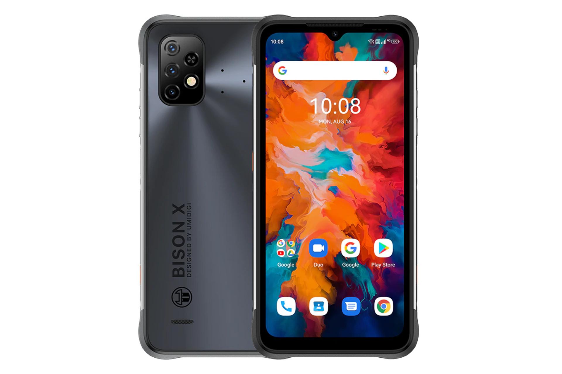 گوشی موبایل اومی دیجی UMIDIGI Bison X10 خاکستری