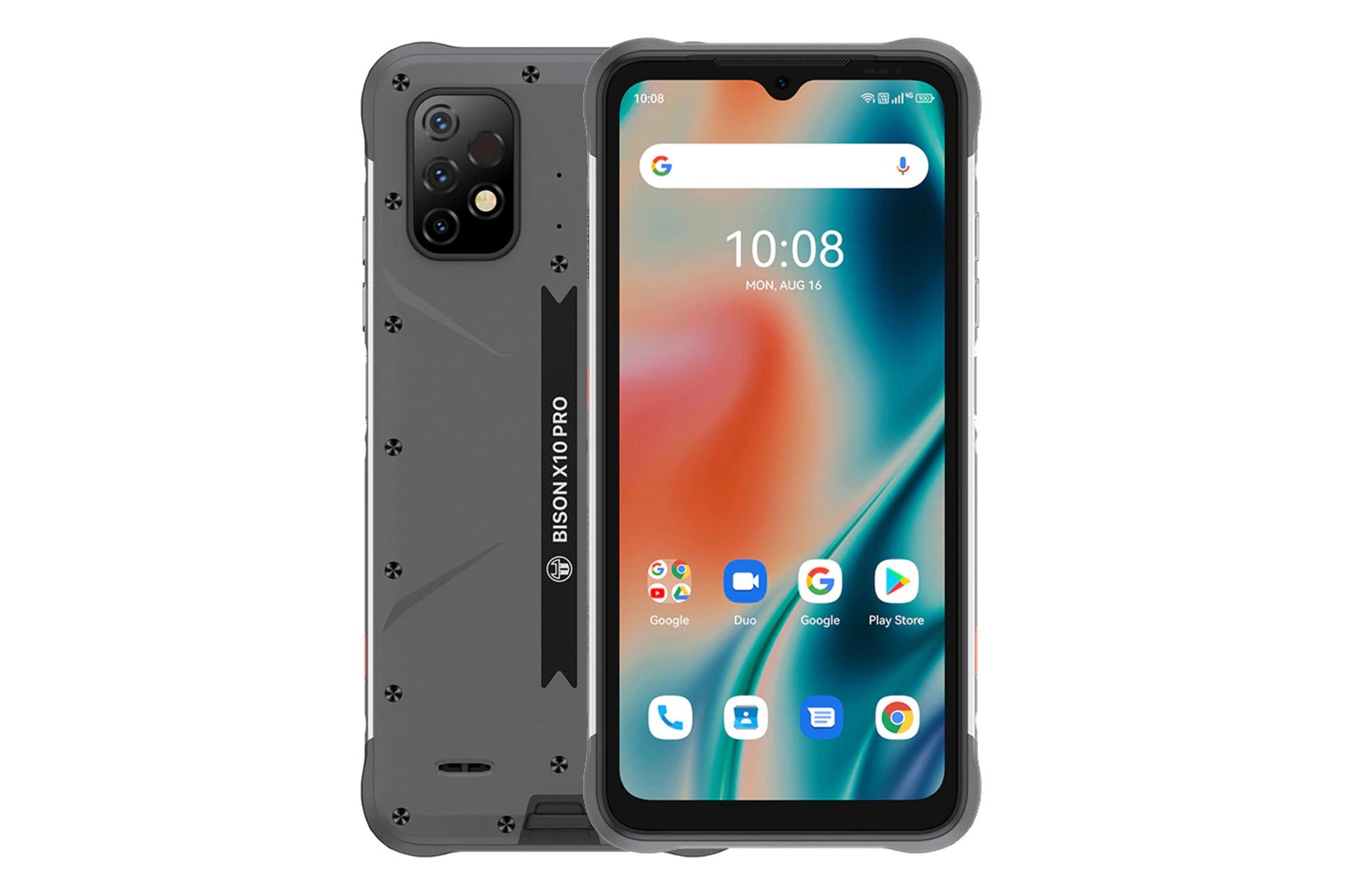 گوشی موبایل اومی دیجی Bison X10 پرو / UMIDIGI Bison X10 Pro خاکستری