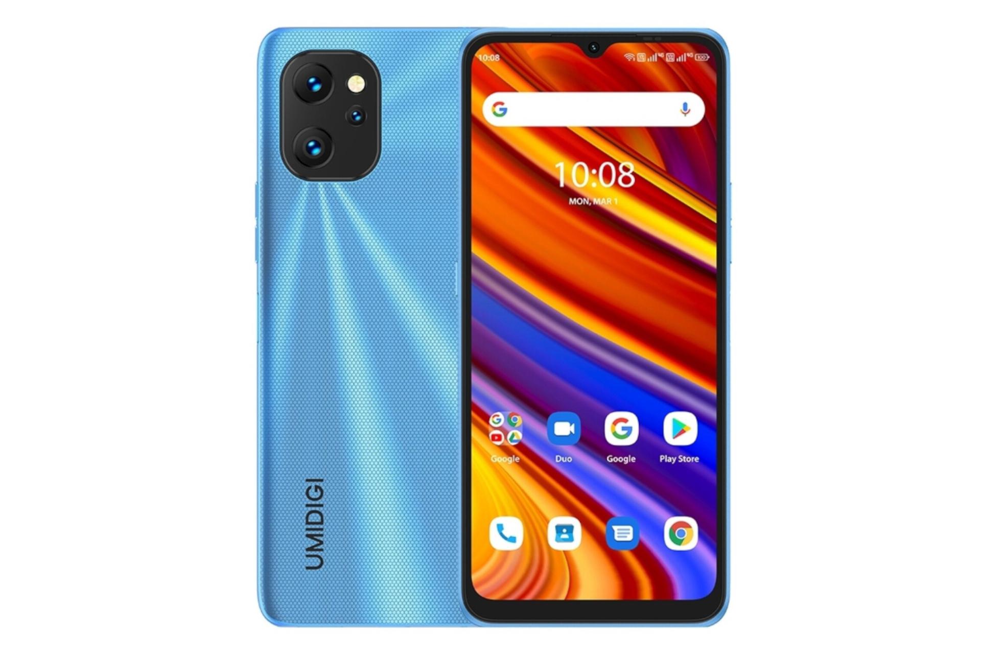 گوشی موبایل اومی دیجی UMIDIGI Power 7 آبی
