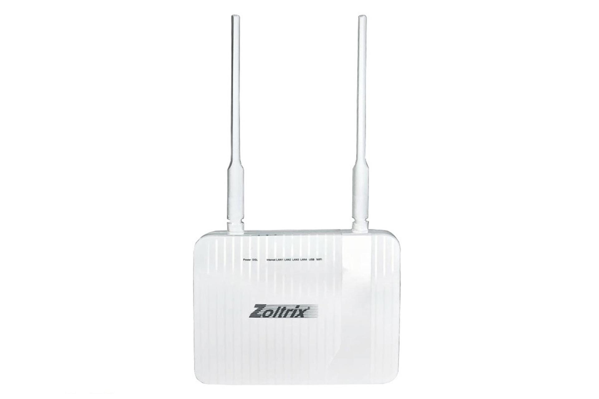 رنگ سفید مودم - روتر زولتریکس Zoltrix ZXV818P