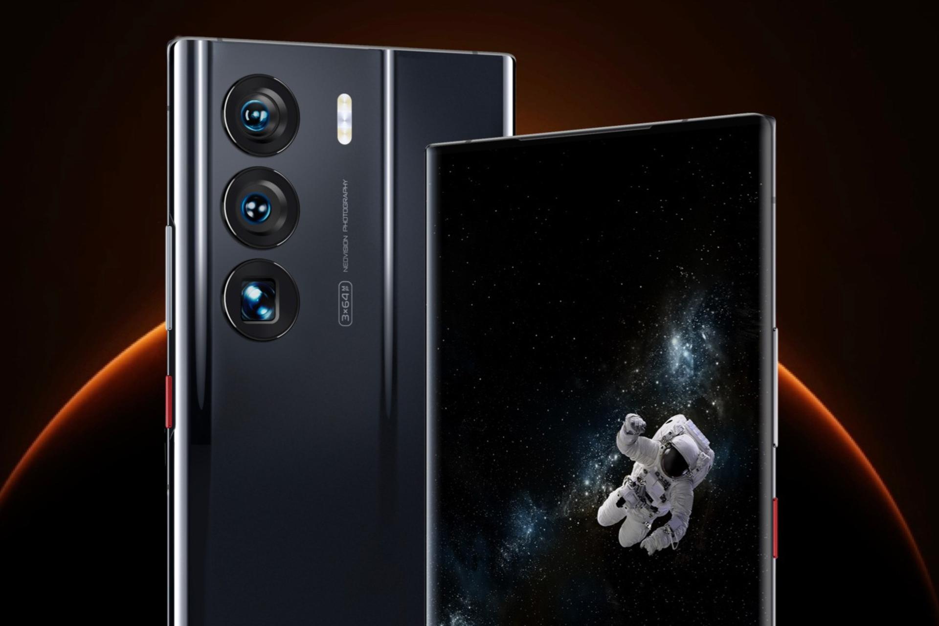 دوربین گوشی موبایل اکسون 40 اولترا Space Edition زد تی ای / ZTE Axon 40 Ultra Space Edition