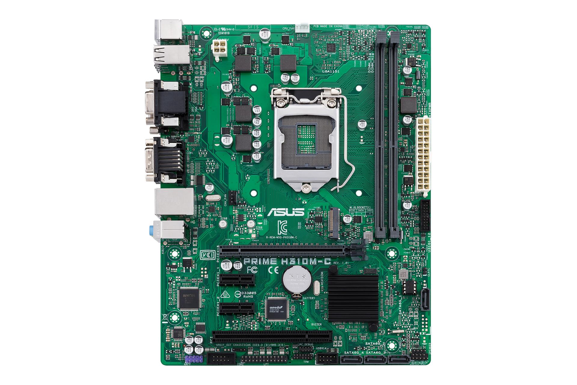 مادربرد ایسوس ASUS PRIME H310M-C