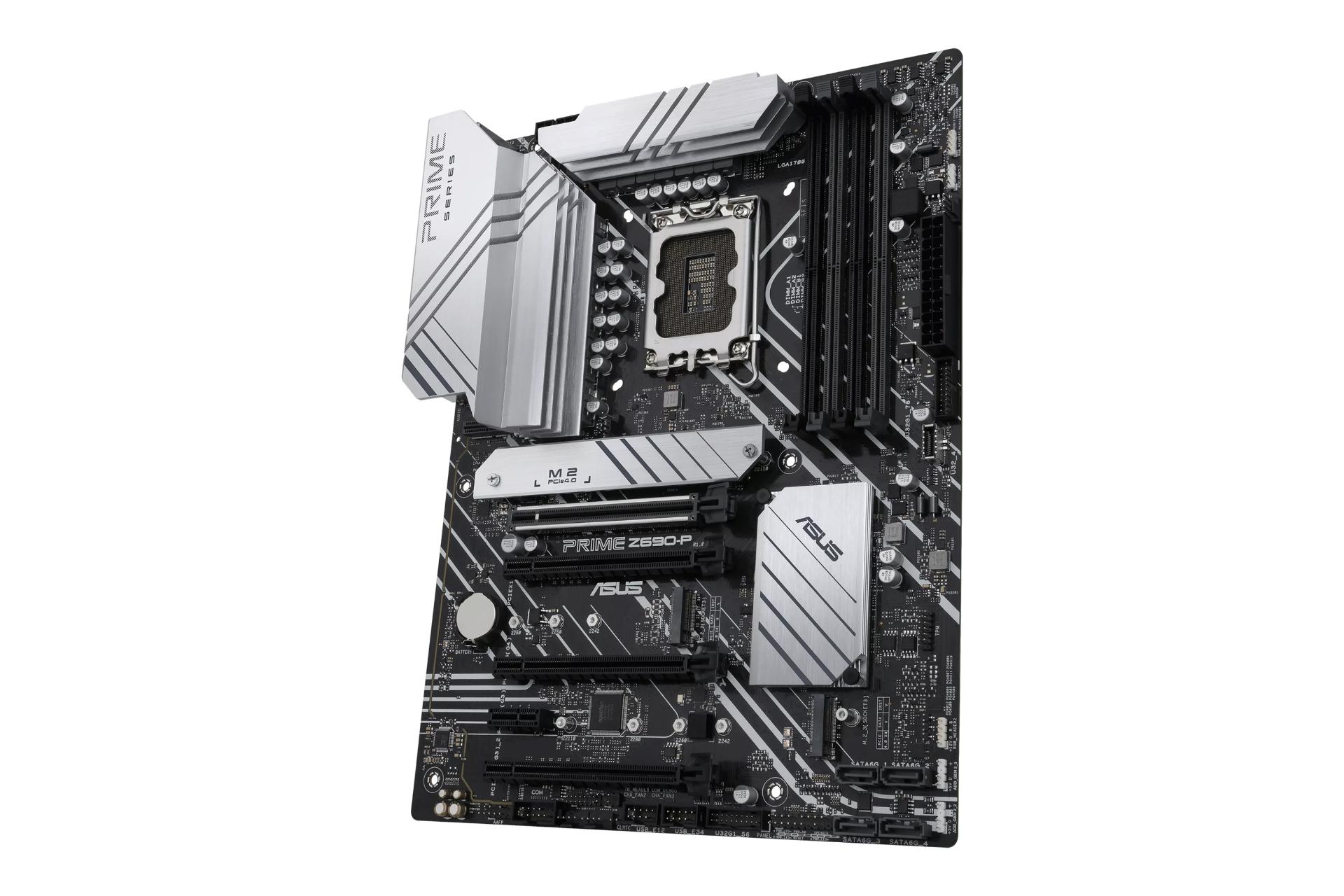 نمای کناری مادربرد ایسوس ASUS PRIME Z690-P