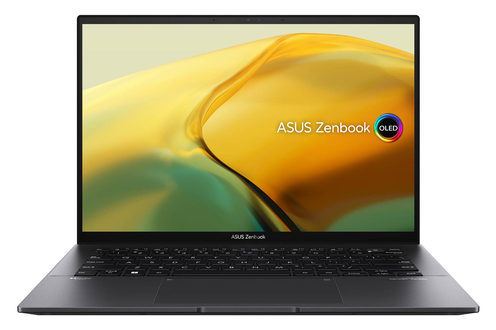 نمای جلو لپ تاپ ایسوس Zenbook 14 OLED UM3402