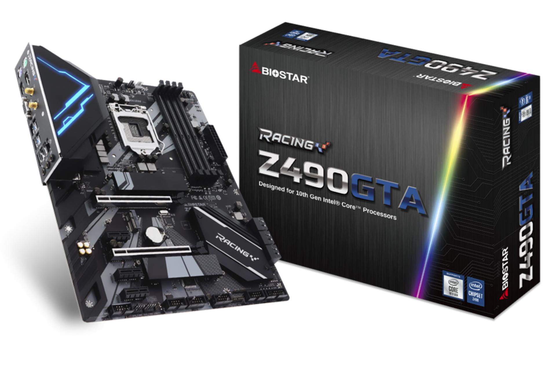 بسته‌بندی مادربرد بایواستار Biostar Z490GTA Ver. 5.0