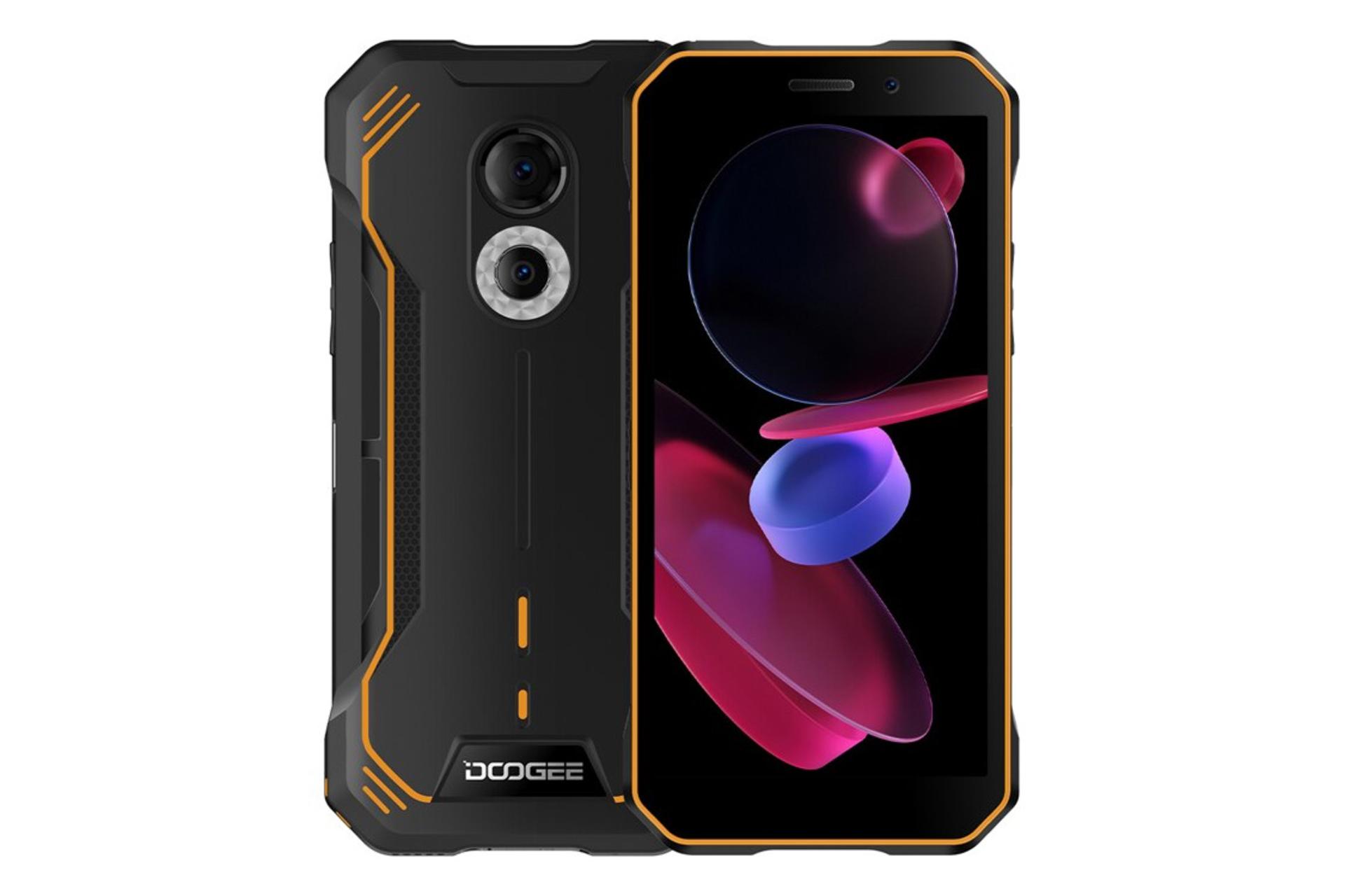 گوشی موبایل دوجی Doogee S51 نارنجی