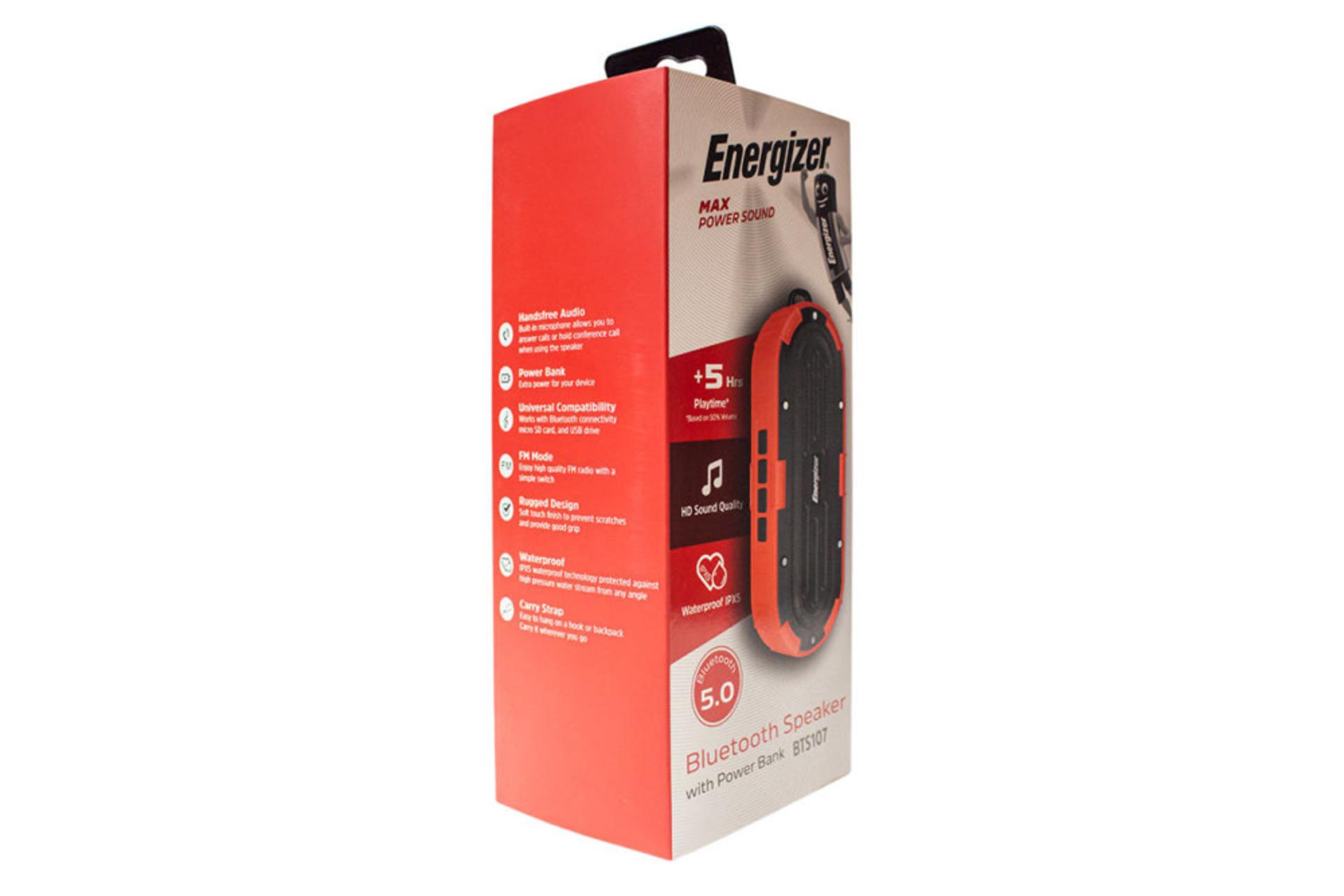 جعبه اسپیکر انرجایزر Energizer BTS107
