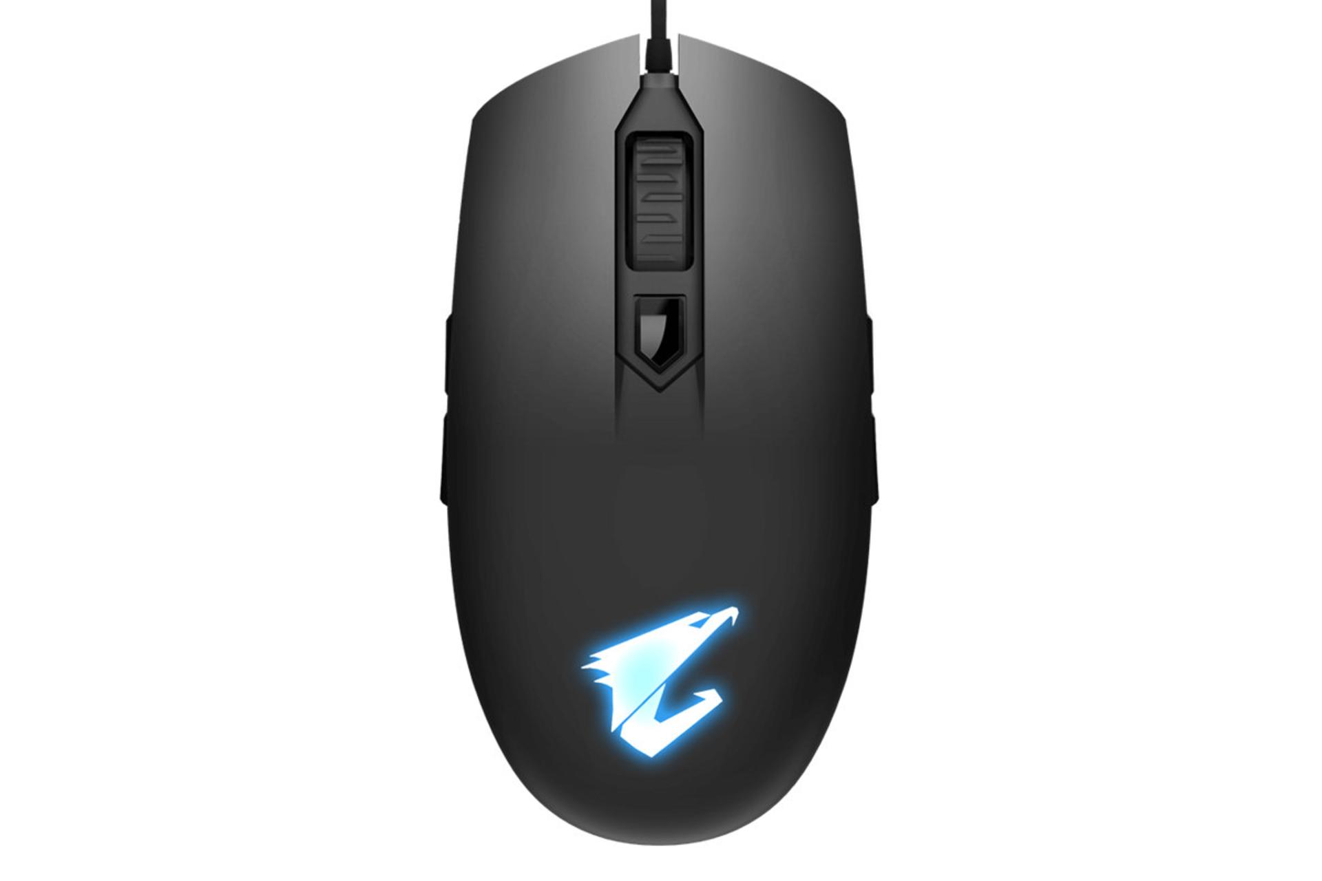 نمای روبرو ماوس گیگابایت AORUS M2