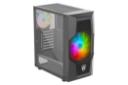 نیمرخ جلو و چپ و پنل کناری کیس کامپیوتر گرین GRIFFIN G1