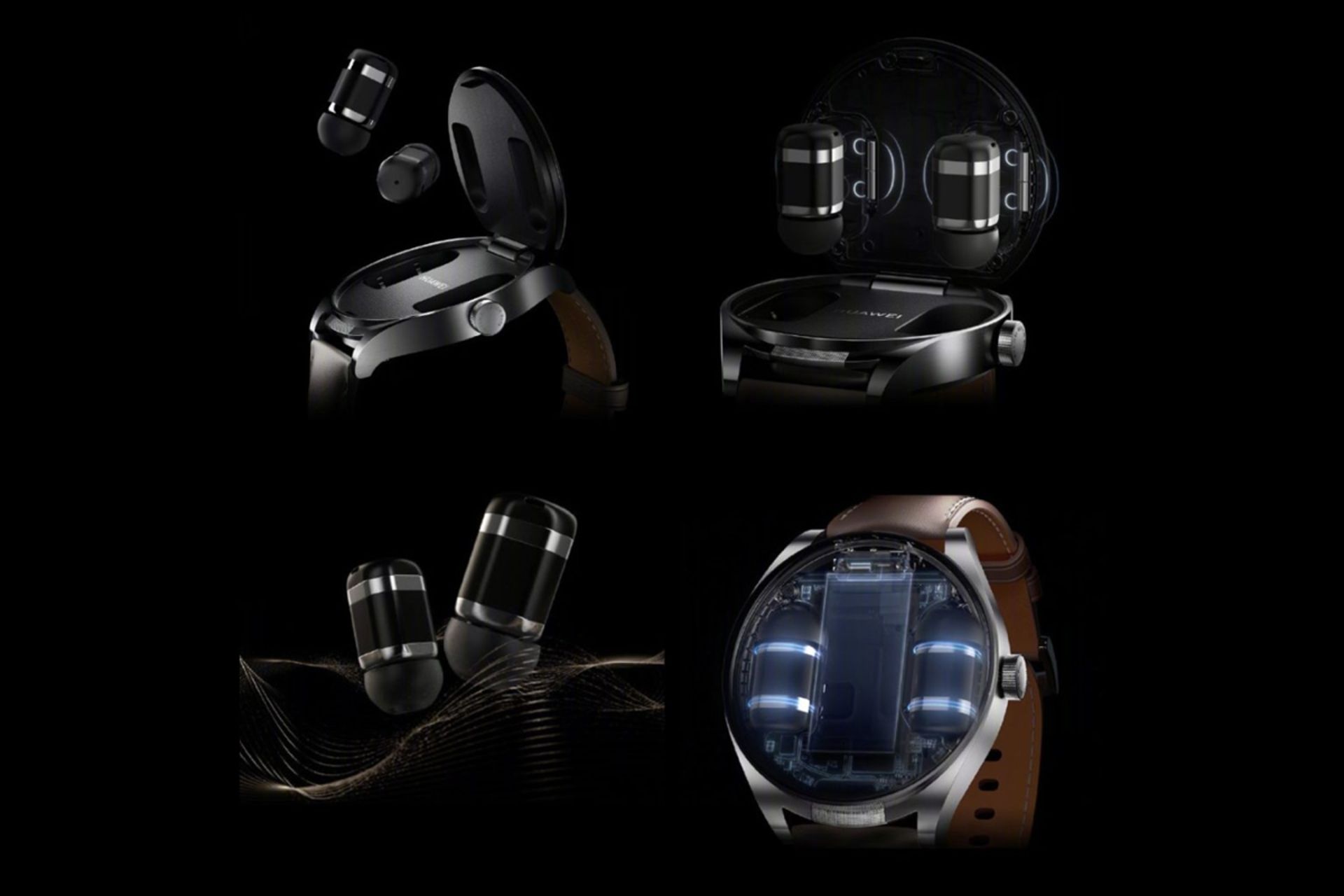 باز شدن نمایشگر هواوی واچ بادز Huawei Watch Buds