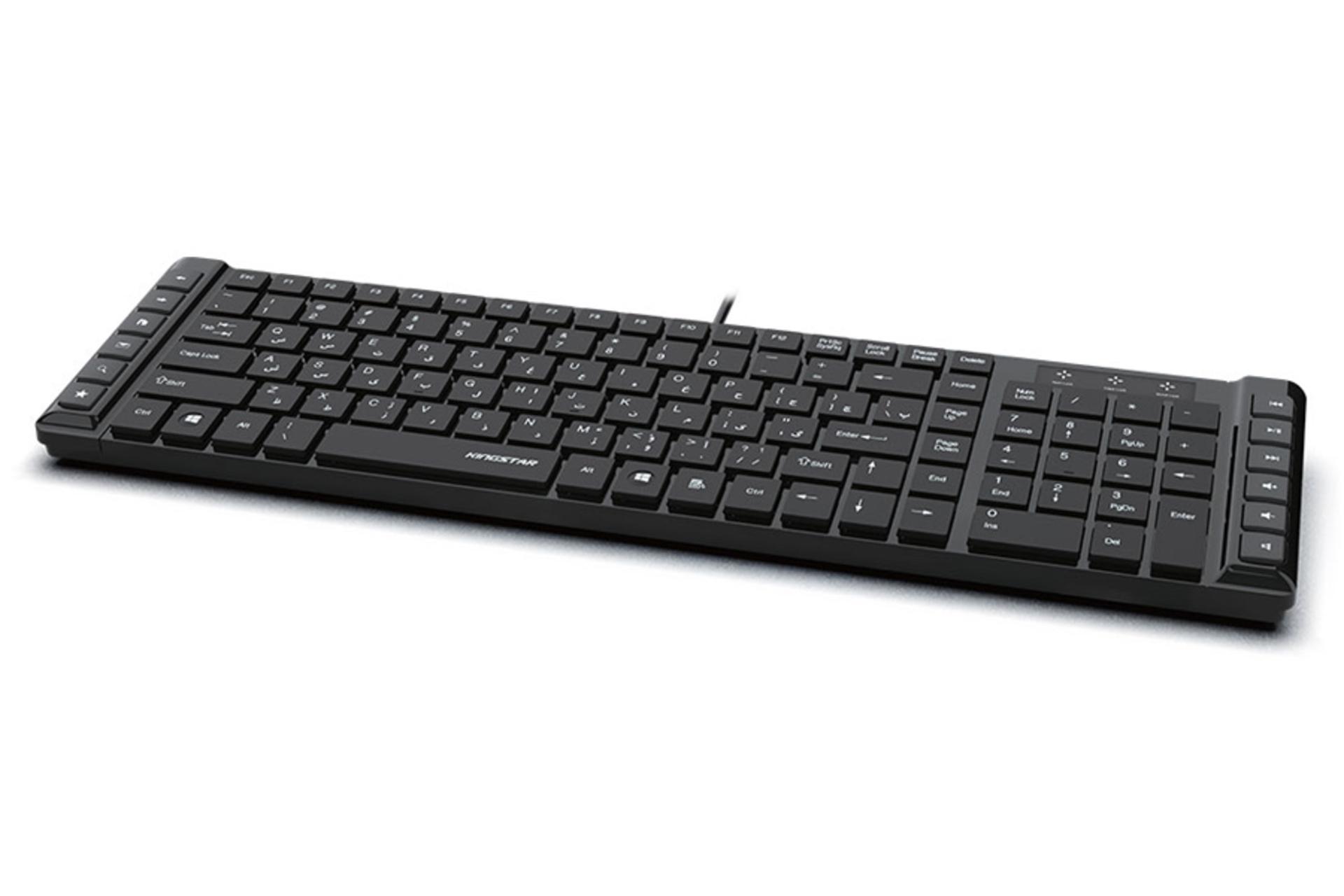 نمای جانبی کیبورد کینگ استار KB82