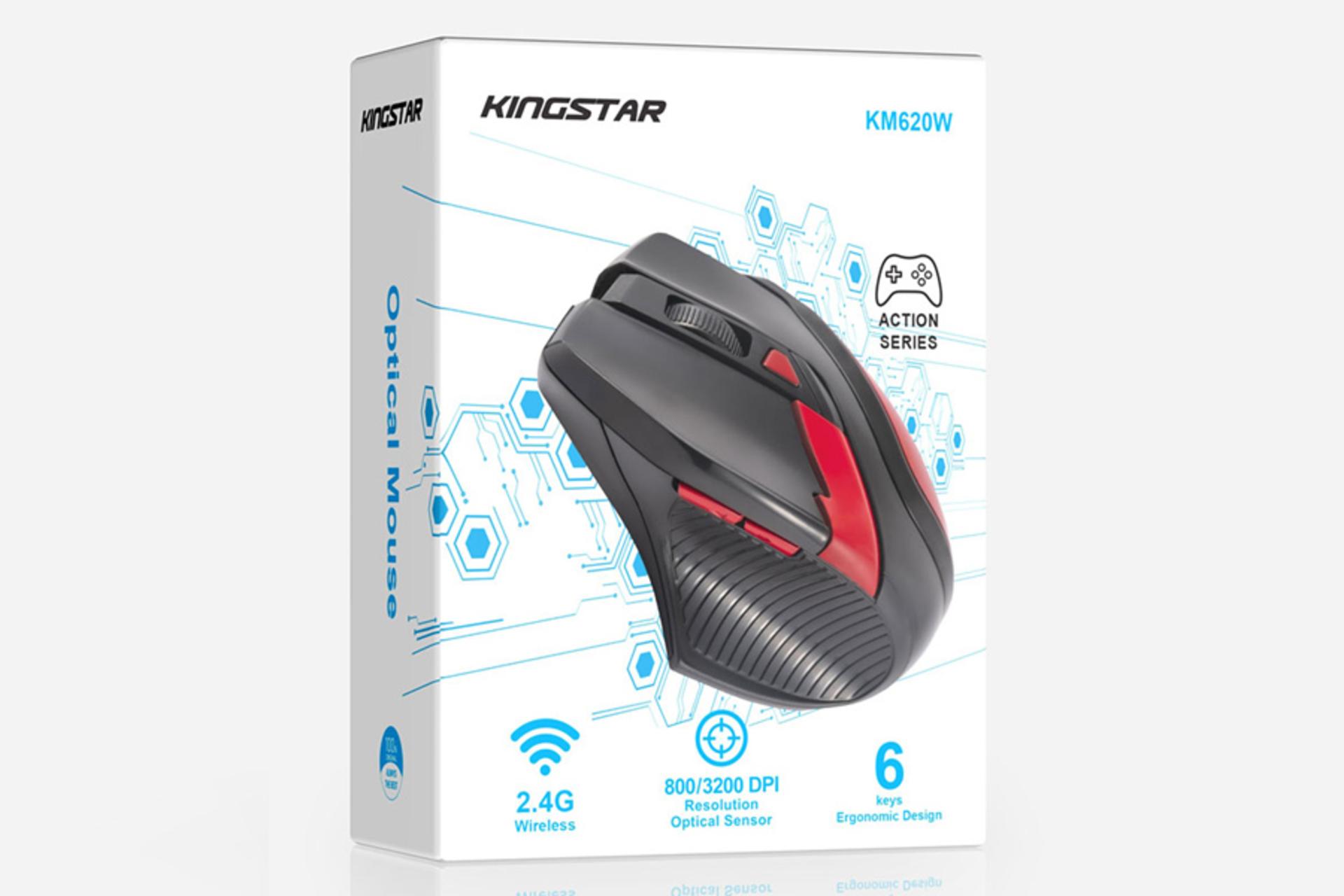 جعبه ماوس کینگ استار KM620W