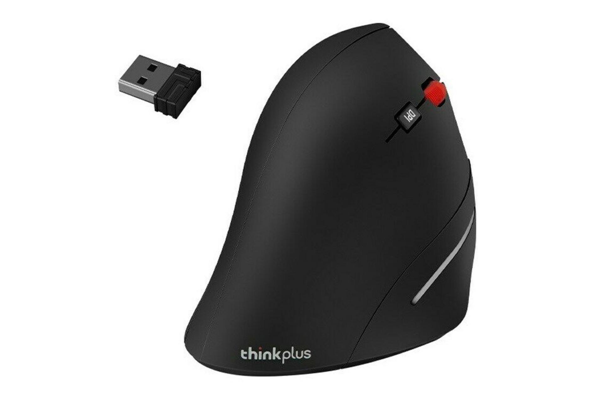 ماوس لنوو Thinkplus Ergonomic همراه دانگل