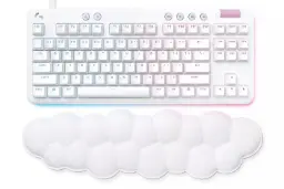 نمای روبرو کیبورد لاجیتک G715 Wireless Aurora Collection