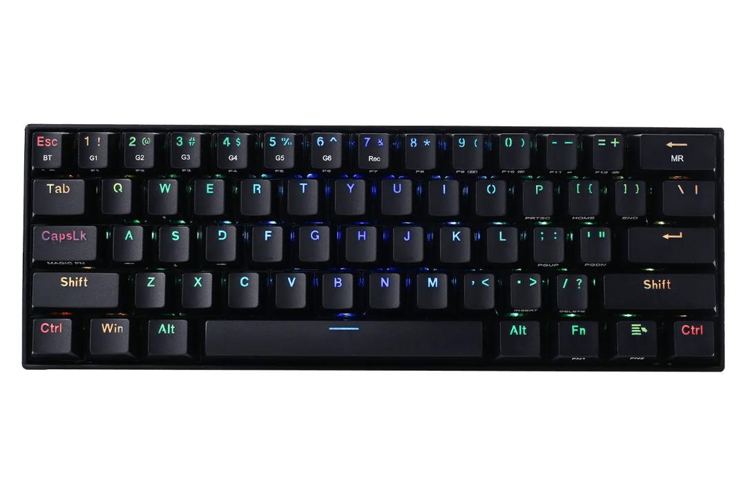 نمای روبرو کیبورد ردراگون K530 PRO Draconic
