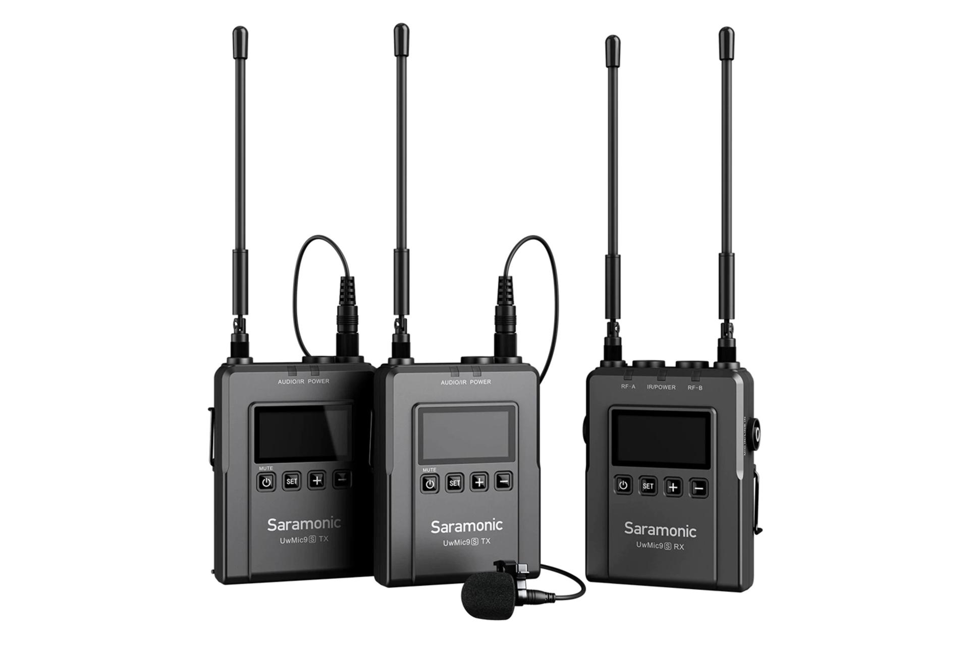طراحی میکروفون سارامونیک Saramonic UwMic9s k2