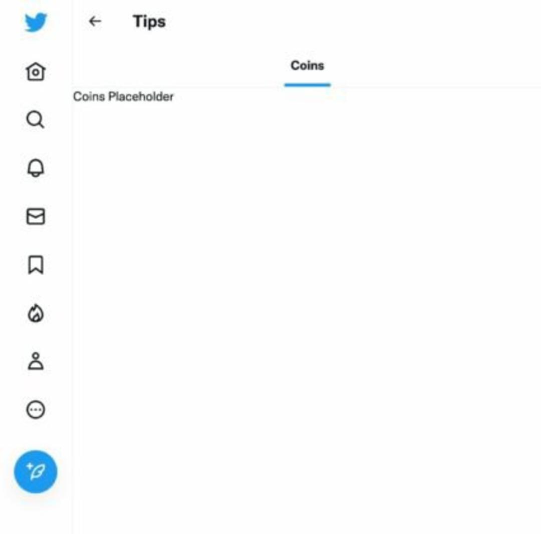 API توییتر و بخش Coins