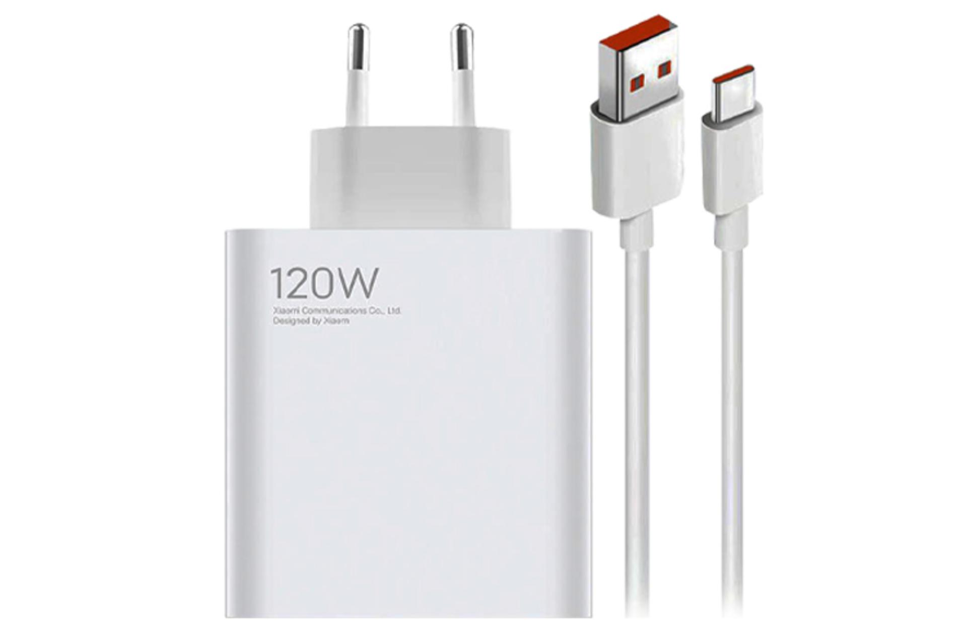 شارژر شیائومی MDY-13-EE 120W همراه کابل Type-C