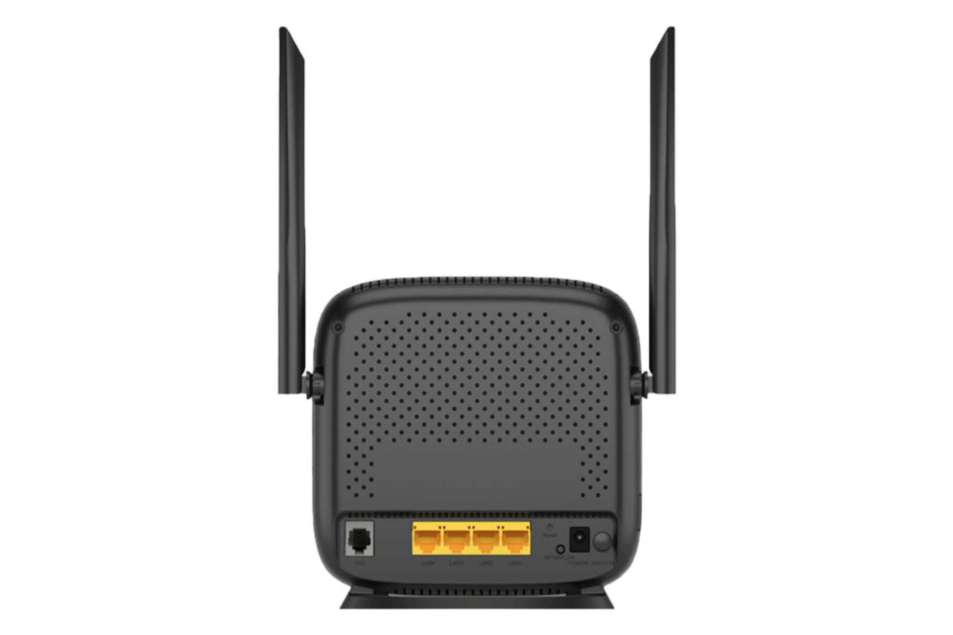 نمای پشتی مودم - روتر زولتریکس Zoltrix ZXC-V224