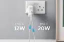 توان مصرفی شارژر انکر 323 Charger A2625 32W