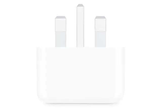 نمای روبرو شارژر اپل MHJF3ZP/A 20W USB-C