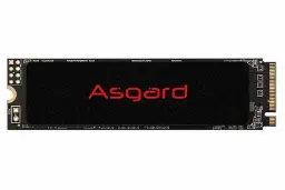 نمای روبرو SSD ازگارد AN2 NVMe M.2
